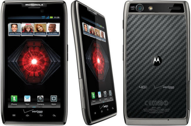 Motorola - Droid Maxx 4G LTE Cell Phone - Red (Verizon Wireless) - Click Image to Close